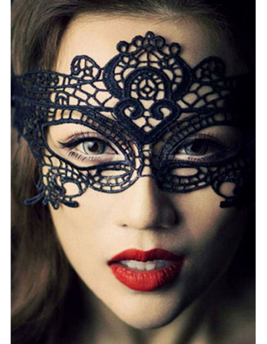 Black Lace Eye Mask