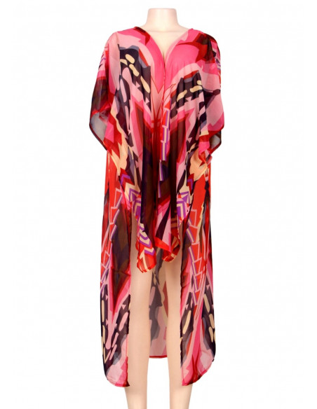 Irregular Patterned Beach Cover Multi Coloured