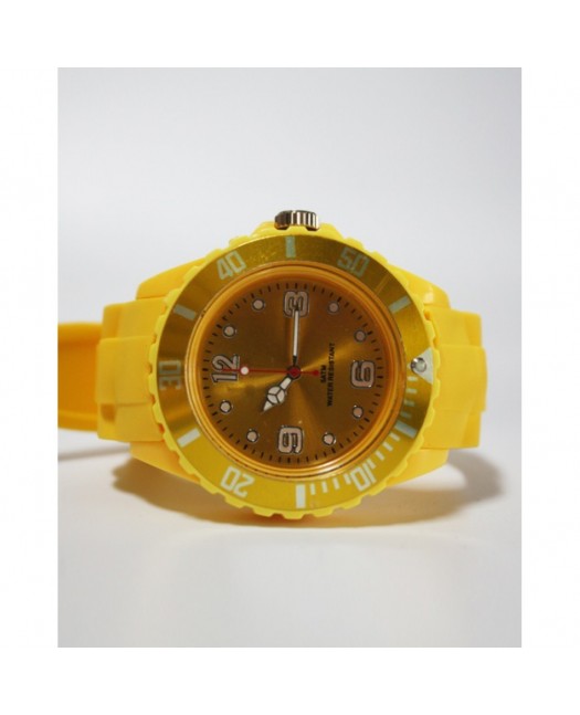 Match Watch Yellow