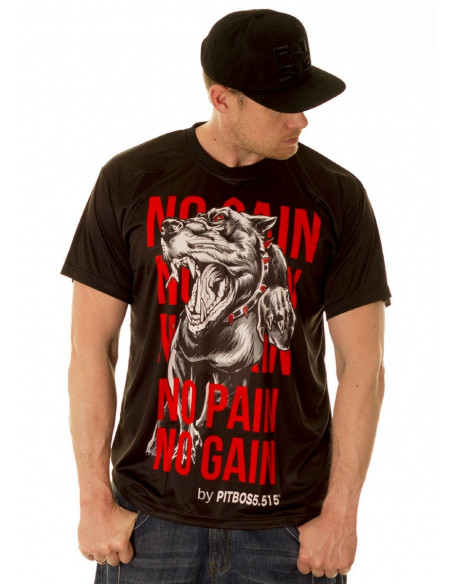 Fighter No Pain No Gain Tee by Pitbos