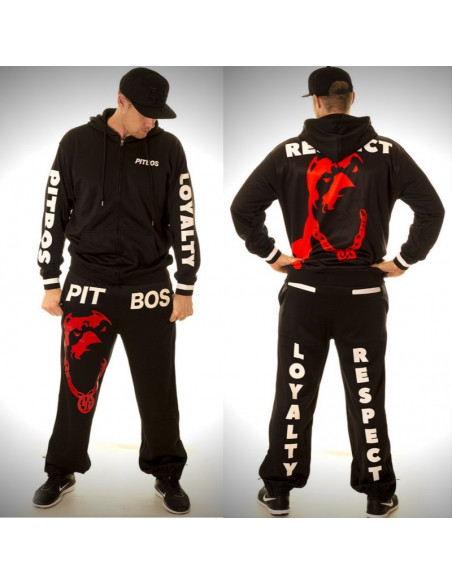 Pitbos Respect & Loyalty ZipHoodie