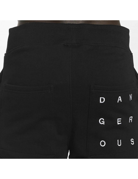 Dangerous DNGRS Sweat Pant Topping Black Sweatpants