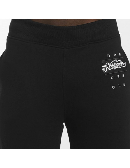 Dangerous DNGRS Sweat Pant Topping Black Sweatpants