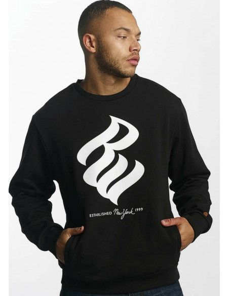 Rocawear Jumper Sweatshirt Big Logo Black