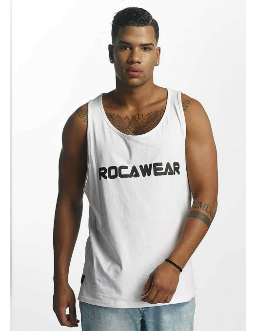 Rocawear Tank Top Color Block White