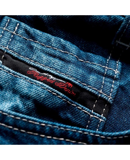 Amstaff Gecco Jeans - Medium Blue