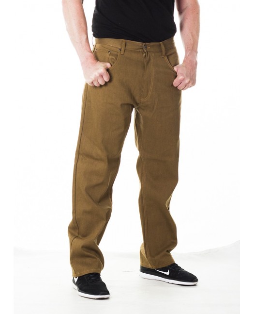 Access Loose Fit Jeans Wheat