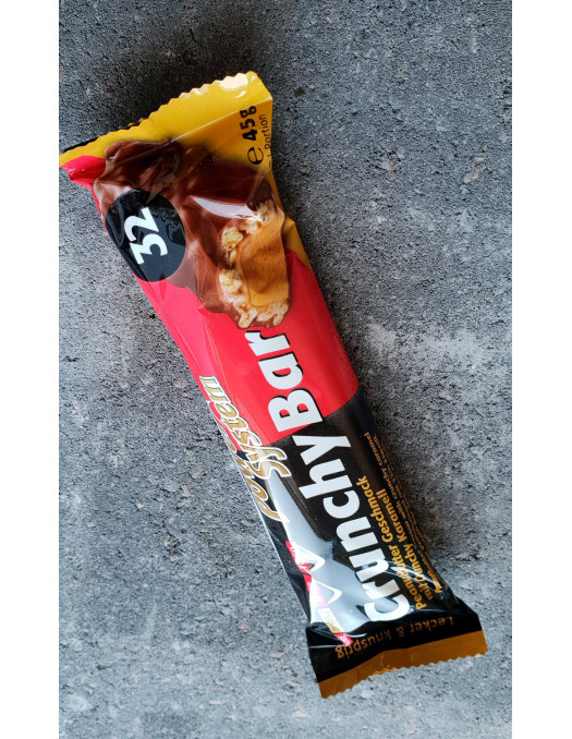Crunchy Protein Bar Peanutbutter-Caramel 45g Rebel Protein Bar