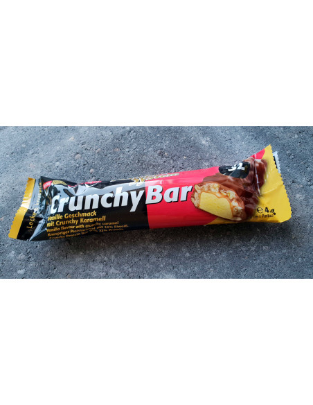 Crunchy Protein Bar Vanilla-Caramel 45g Rebel Protein Bar