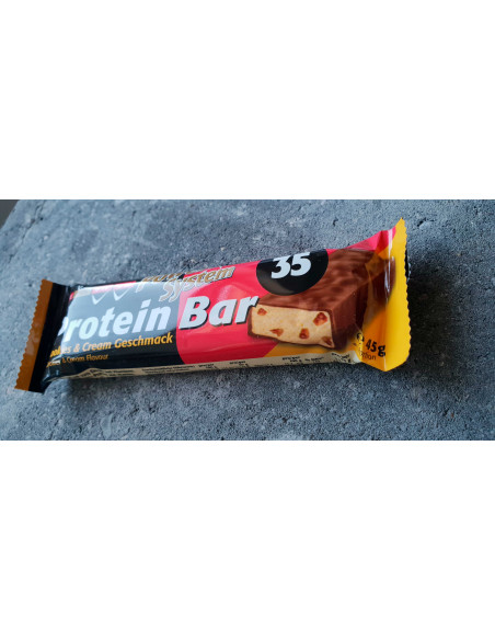 Protein Bar Cookies & Cream 45g Rebel Protein Bar