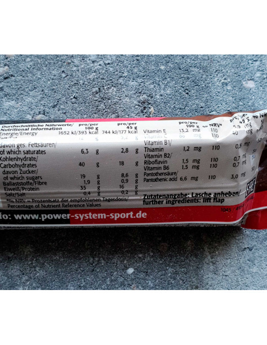 Protein Bar Dark Chocolate 45g Rebel...