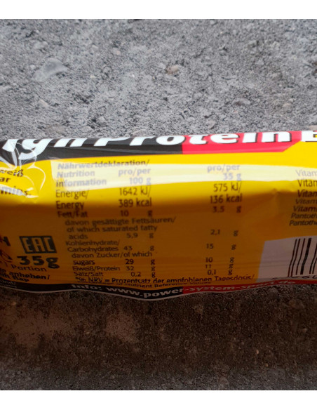 High Protein Bar Banana 35g Rebel Protein Bar