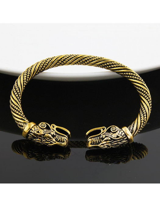 Viking bracelet gold