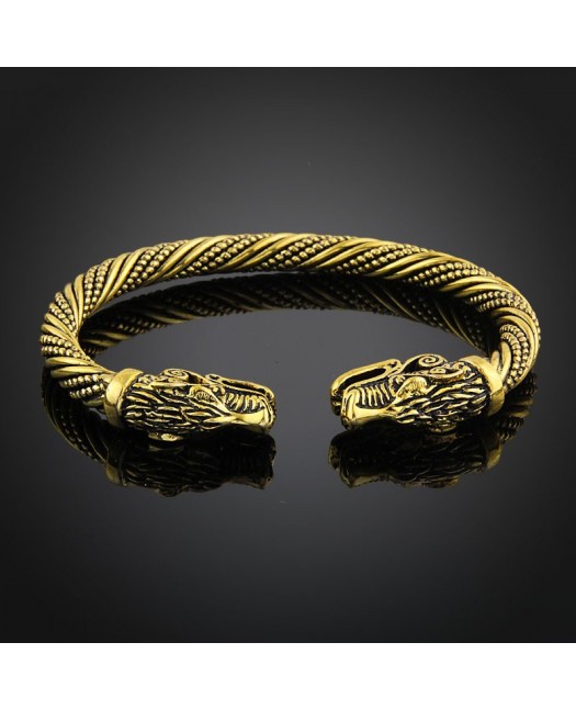 Viking bracelet gold
