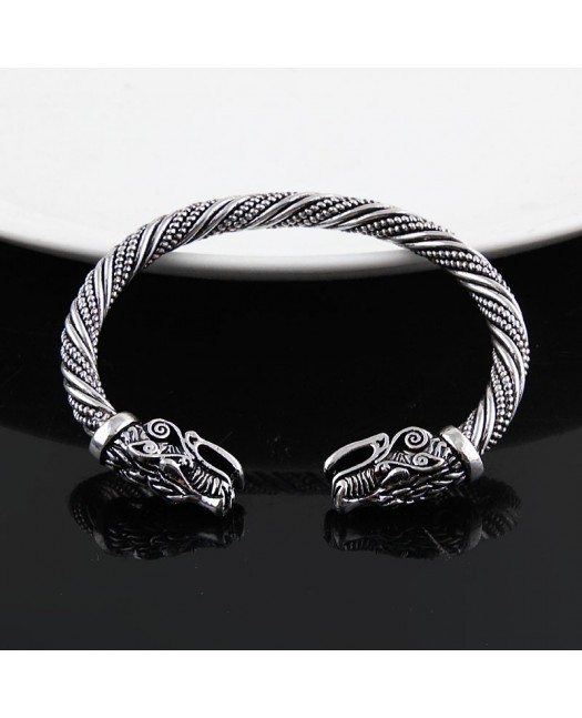 Viking bracelet silver