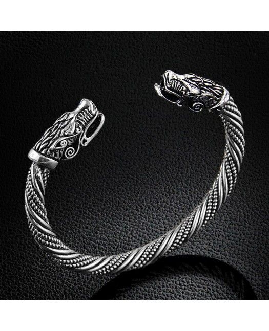 Viking bracelet silver
