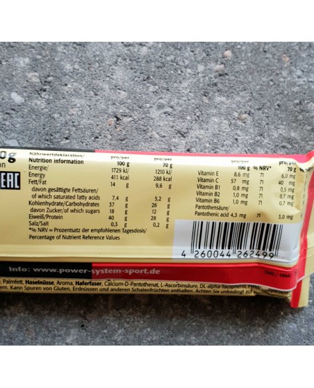 Professional Protein Bar Panna Cotta 70g Rebel Protein Bar