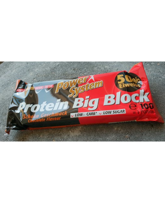 Big Block Protein Bar Chocolate 100g,...
