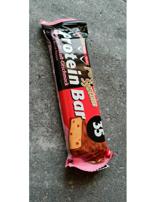 Protein Bar Raspberry-Biscuit 45g Rebel Protein Bar