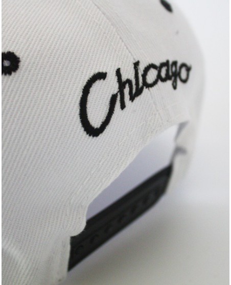 Townz Snapback Cap Chicago Black-White