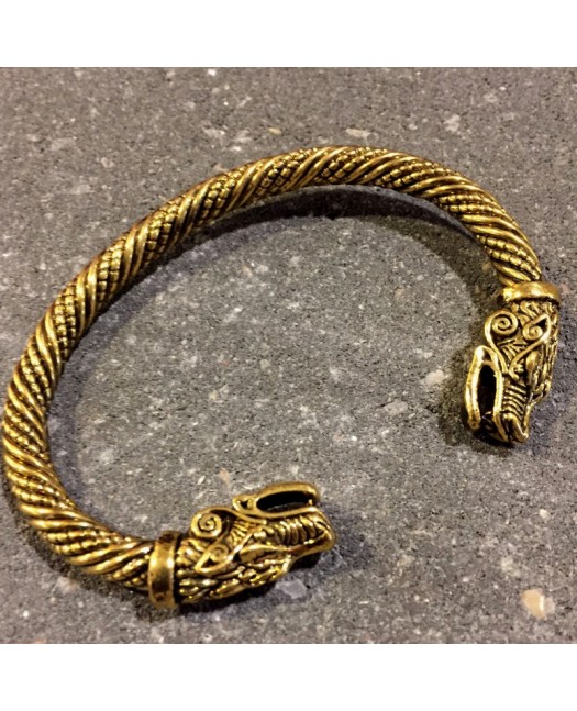 Vikings Jewelry, Bracelet Golden