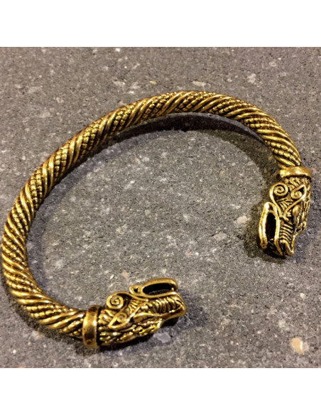 Vikings Jewelry, Bracelet Golden