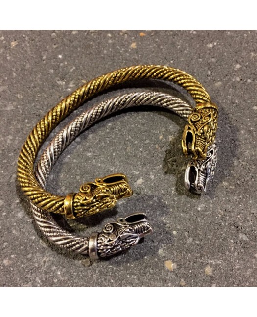 Vikings Jewelry, Bracelet Golden