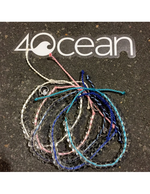 4Ocean armbånd Black