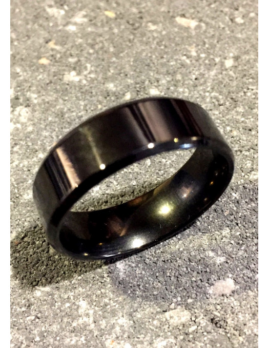 Vikings Jewelry, Metallic Black Ring