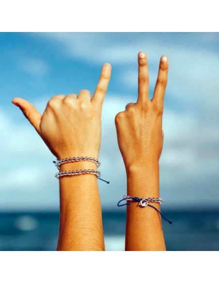 4Ocean armbånd Black