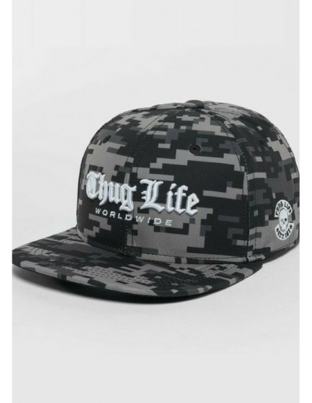 DNGRS Camo Snapback Cap