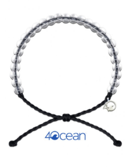 4Ocean armbånd Black