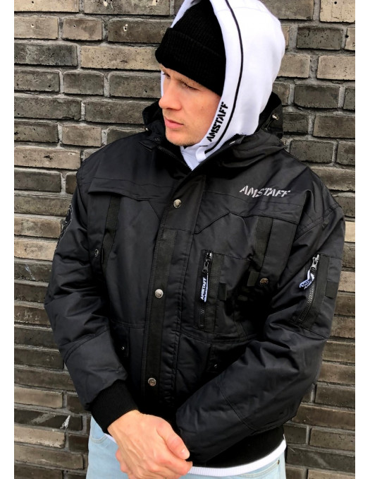 slå op bjælke Uegnet Amstaff Conex Jacket Black - TAMS-0444Bc