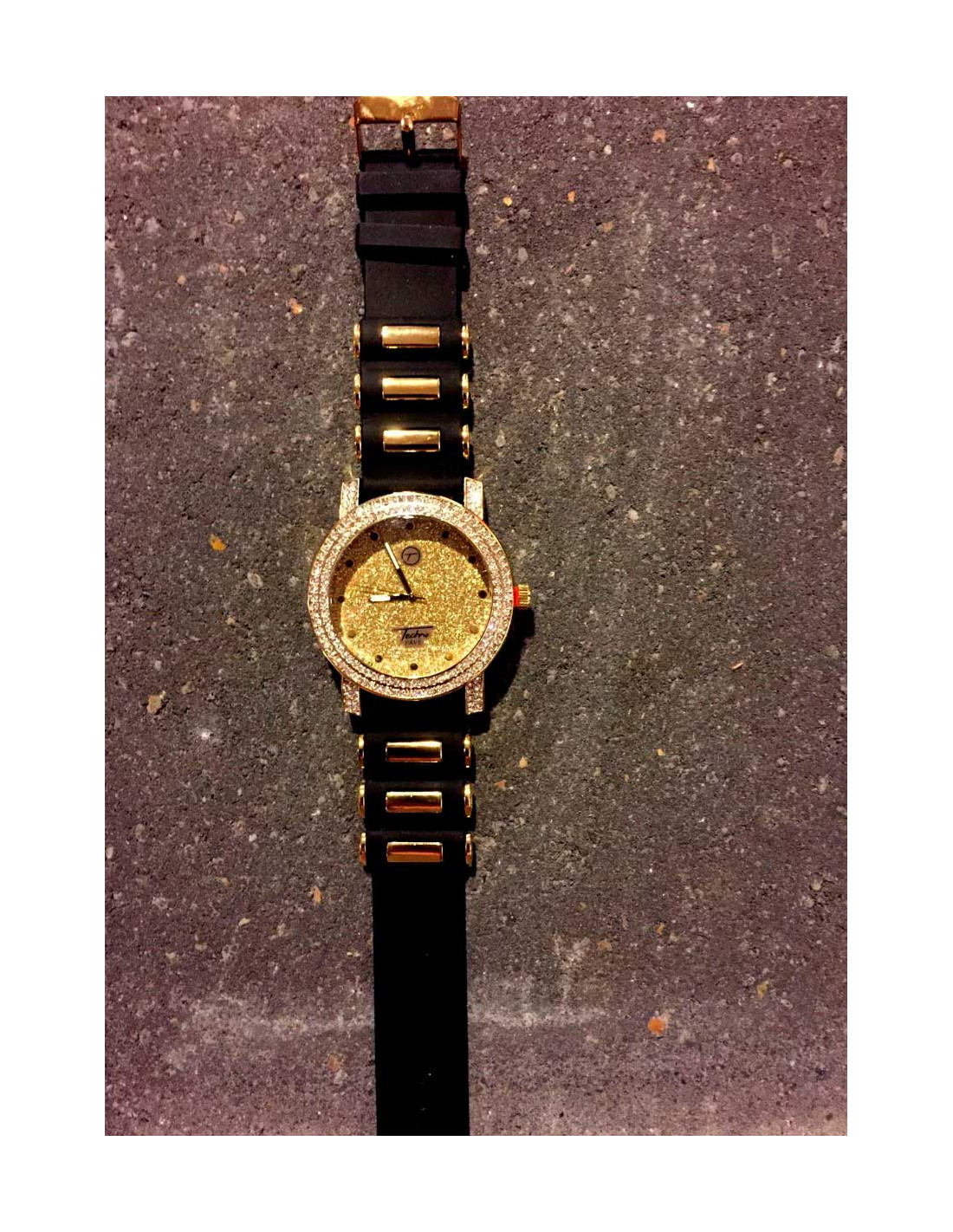 Rubber Band Watch Gold WR8462Gold