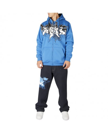 Townz Zip Hoody "Rukas" Blå