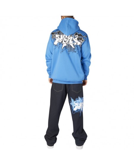 Townz Zip Hoody "Rukas" Blå