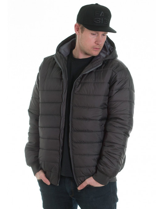 FAT313 Dog Bubble Winter Jacket DarkGrey
