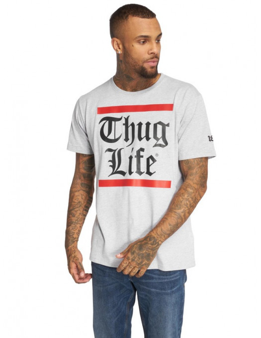 Thug Life Signature T-Shirt Grey