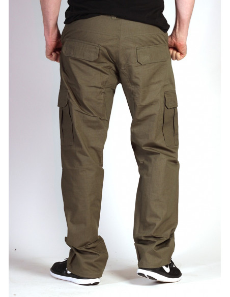 BSAT Regular Fit Combat Cargo Pants Olive Green