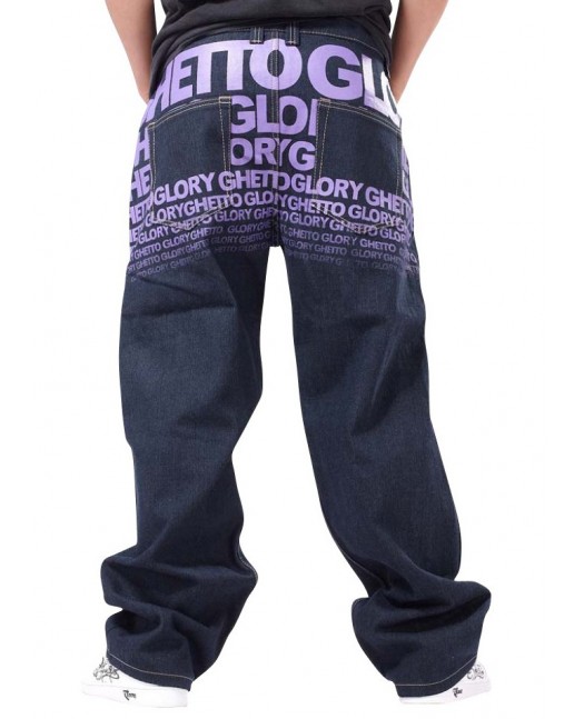 Classic Baggy Jeans Ghetto Glory -...