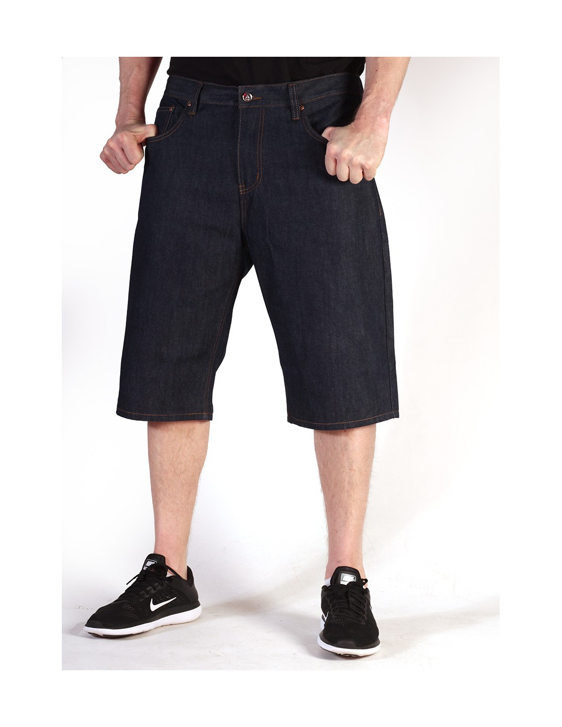 Denim Shorts Raw Indigo by Access Apparel