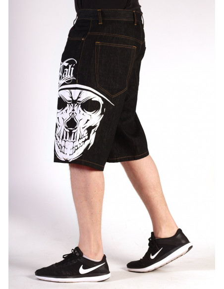 BSAT Cali Skull Shorts Black