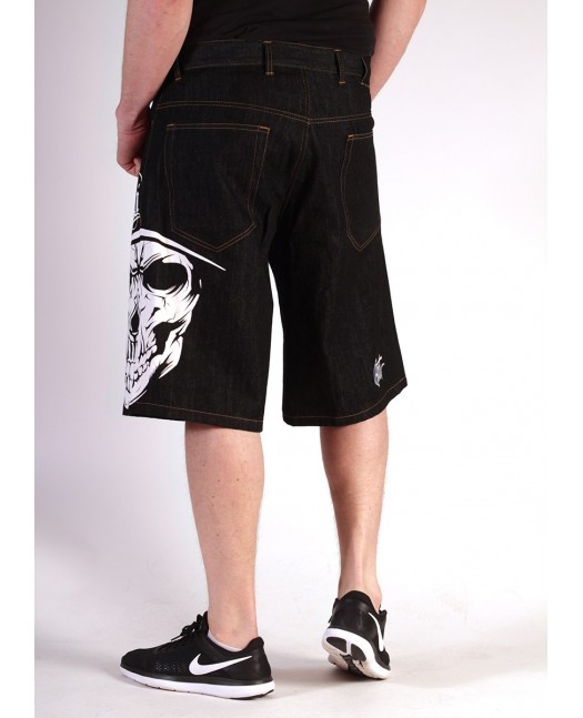 BSAT Cali Skull Shorts Black