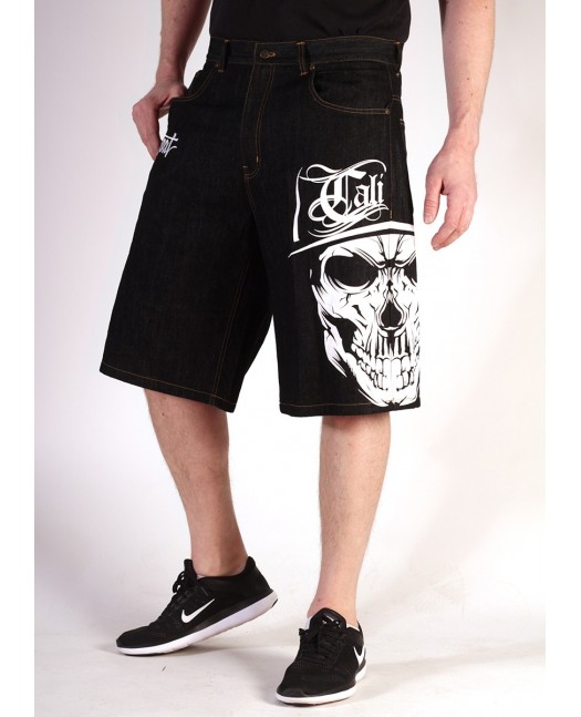 BSAT Cali Skull Shorts Black