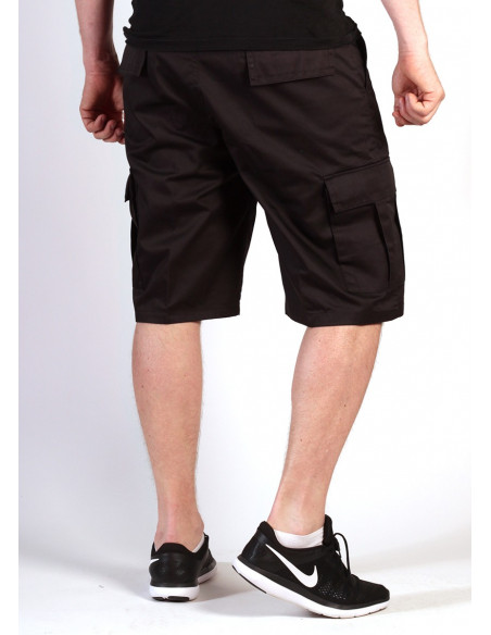 Cargo Shorts Black by Tech Wear