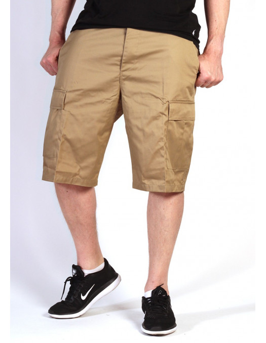 Cargo Shorts Khaki by Tech Wear