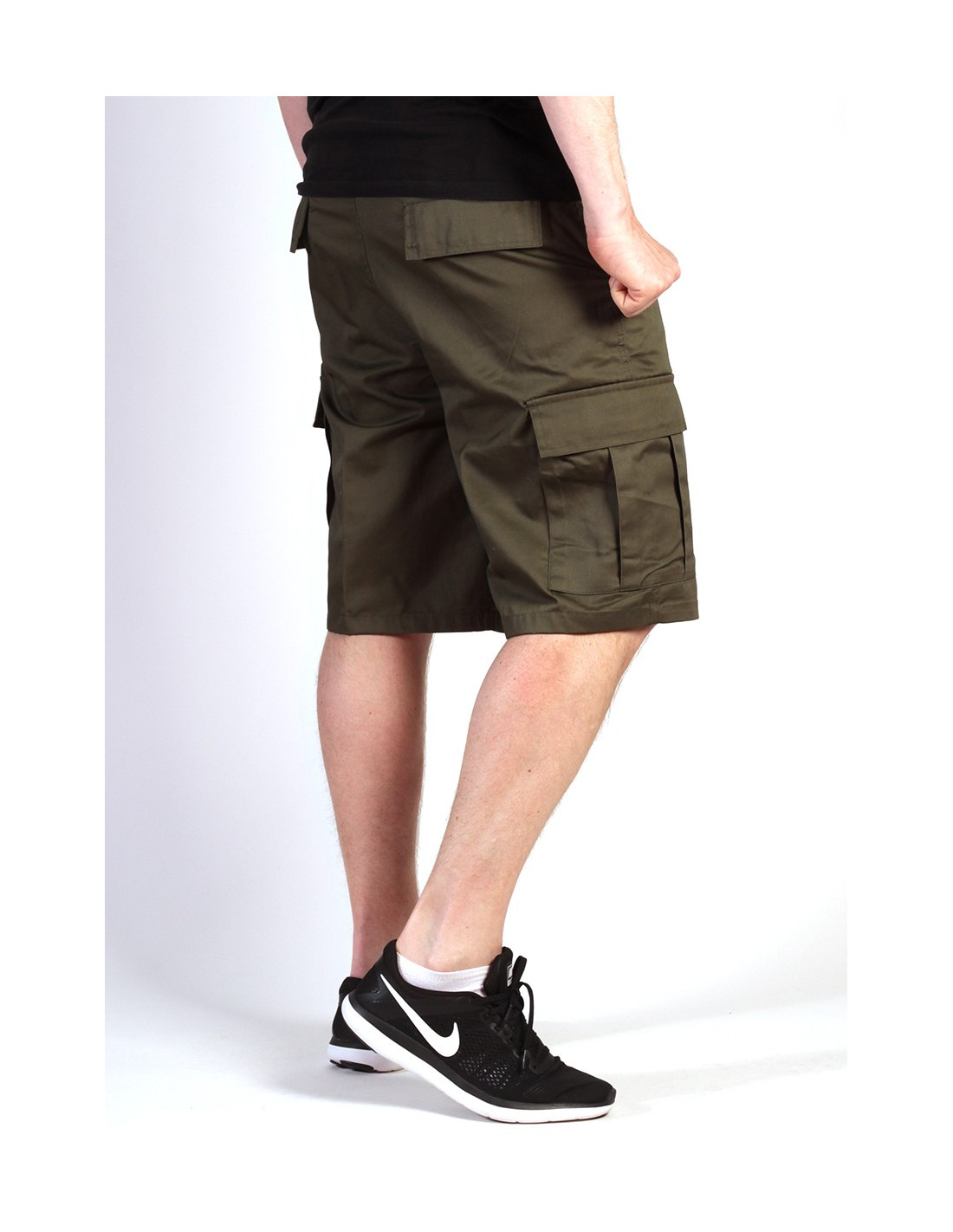 Cargo Shorts Olive by Tech Wear