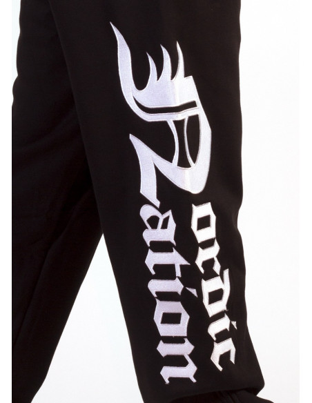 Logo Sweatpants BlackNWhite by Nordic Worlds