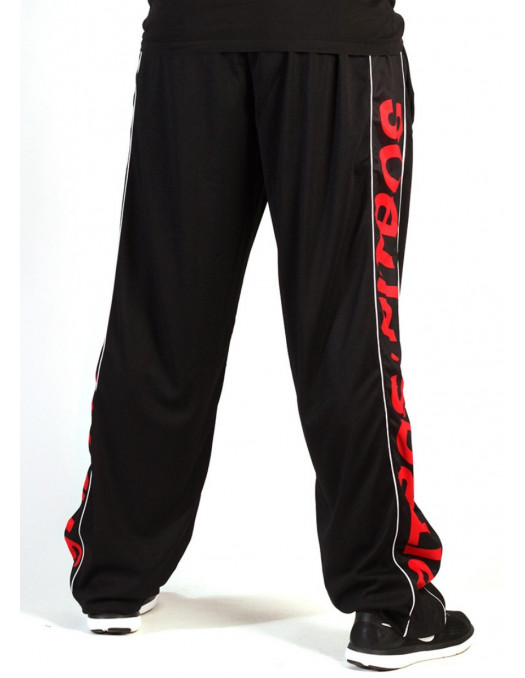 Pitbos Mesh Pants Dog Logo Red