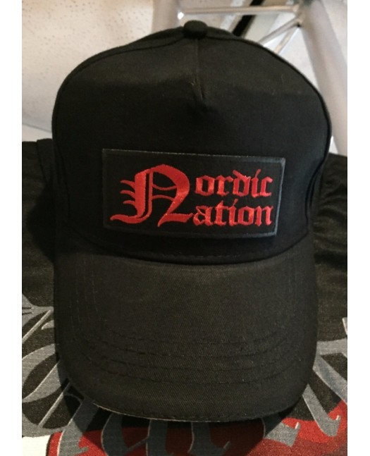 Nordic Worlds Logo Baseball Cap Black